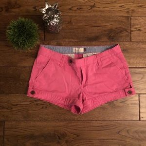 SO pink shorts